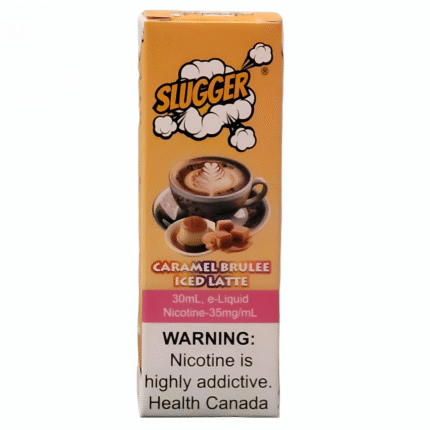 SLUGGER CARAMEL BRULEE LATTE 30ML NIC SALT