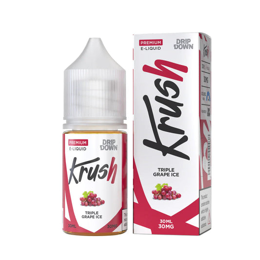 KRUSH BY DRIP DOWN TRIPLE GRAPE ICE 30ML