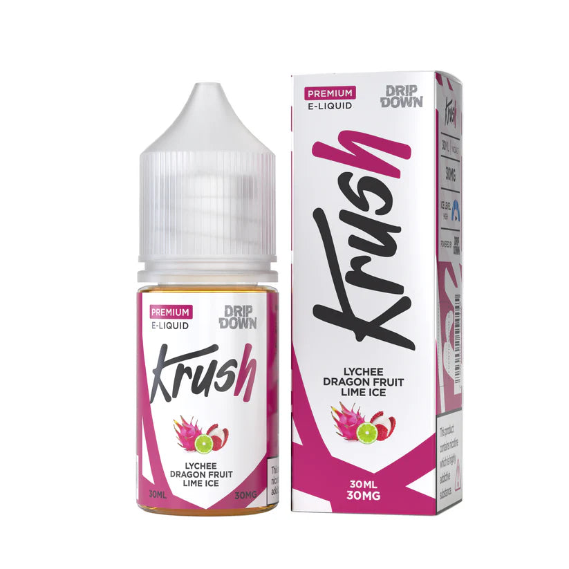 KRUSH BY DRIP DOWN LYCHEE DRAGONFRUIT LIME ICE 30ML