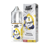 DRIP DOWN PINEAPPLE SERIES PINEAPPLE BLUEBERRY ICE 30ML NIC SALT