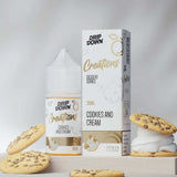 DRIP DOWN CREATIONS COOKIES & CREAM 30ML NIC SALT