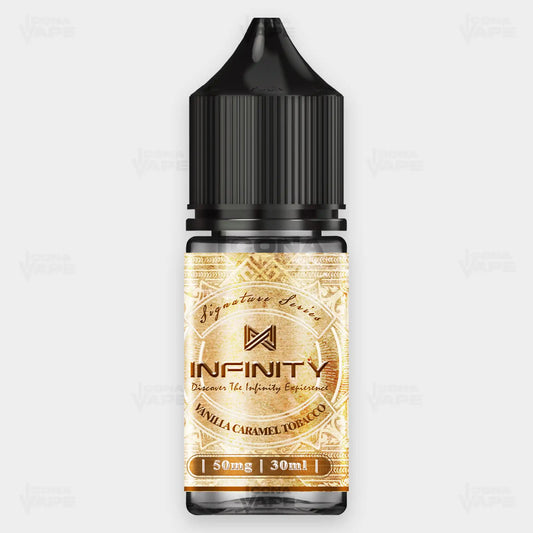 INFINITY SIGNATURE SERIES VANILLA CARAMEL TOBACCO 30ML NIC SALT