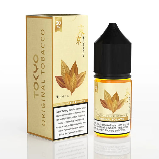 TOKYO TOBACCO SERIES ORIGINAL TOBACCO 30ML NIC SALT
