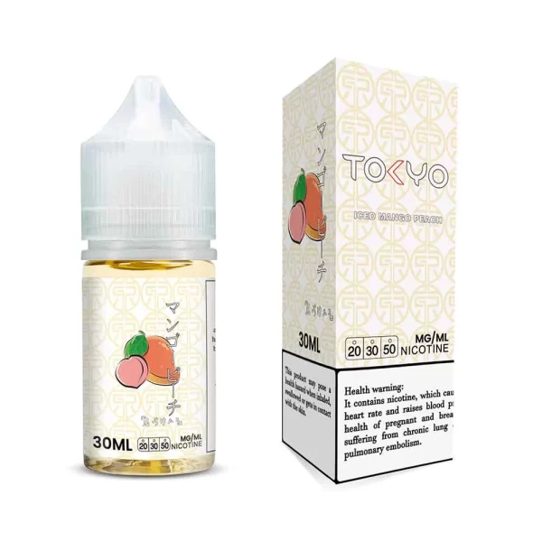 Tokyo Iced Mango Peach Nic Salt in Karachi | best vapes Shop in Karachi e cigarettes online store Karachi - Dark Cloud Vapors