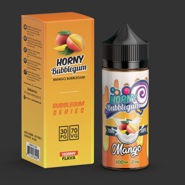 HORNY BUBBLEGUM MANGO BUBBLEGUM 120ML