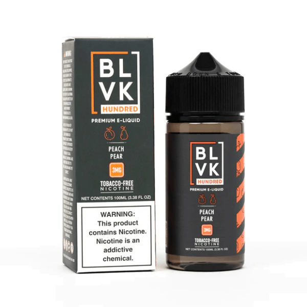 Blvk Hundred Peach Pear in Karachi | vapes Shop in Karachi e cigarettes online store Karachi - Dark Cloud Vapors