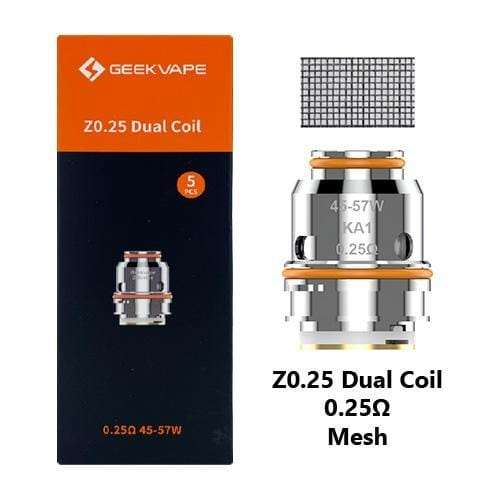 Geekvape Z 0.25 Replacment Coil in Karachi | vapes Shop in Karachi e cigarettes online store Karachi - Dark Cloud Vapors