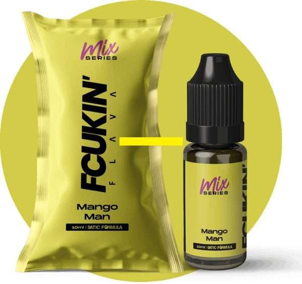 Fcukin Flava Mango Man 10ml Nic Salt in Karachi | vapes Shop in Karachi e cigarettes online store Karachi - Dark Cloud Vapors