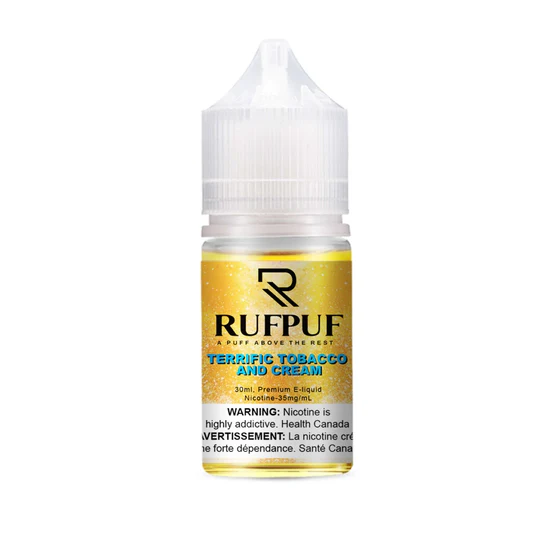 RUFPUF TERRIFIC TOBACCO AND CREAM SALT NICOTINE 30ML