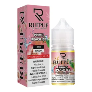 RUFPUF PRIMO PEACH ICE SALT NICOTINE 30ML