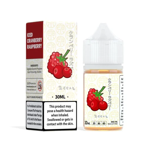 TOKYO ICED CRANBERRY RASPBERRY NIC SALT 30ML