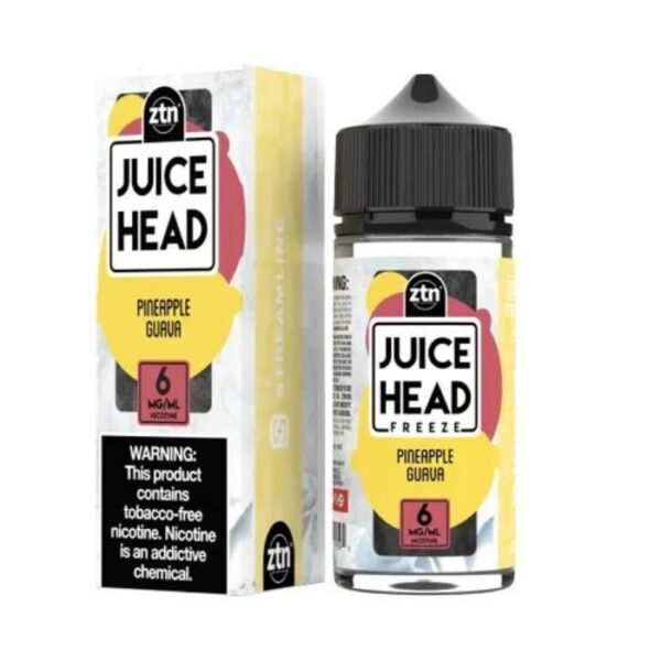 JUICE HEAD EXTRA FREEZE PINEAPPLE GUAVA 100ML