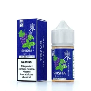 TOKYO SHISHA SERIES GRAPE MINT NIC SALT 30ML