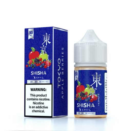 TOKYO SHISHA SERIES APPLE BERRIES 30MG 30ML NICTOINE SALT