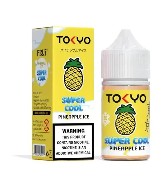 TOKYO SUPER COOL PINEAPPLE ICE 30ML NIC SALT