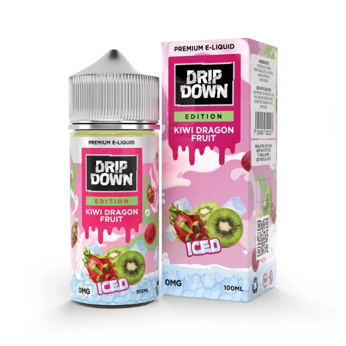 DRIP DOWN EDITION SERIES KIWI DRAGONFRUIT ICE 100ML