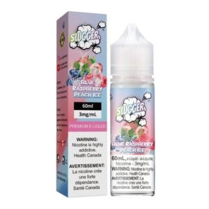 SLUGGER ELIQUID BLUE RASOBERRY PEACH ICE 60ML