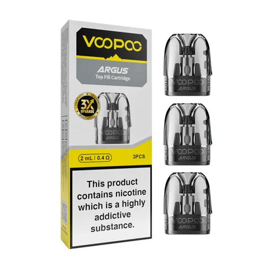 VOOPOO ARGUS TOP FILL CARTRIDGES 3ML VERSION