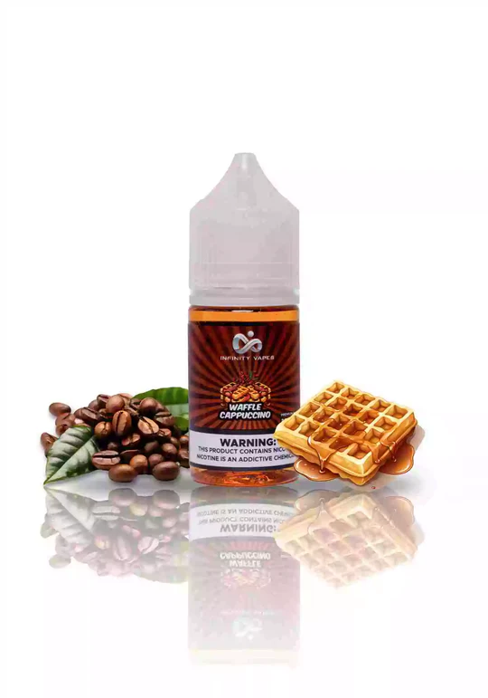 INFINITY SALTS WAFFLE CAPPUCCINO ICE 30ML SALT NICOTINE