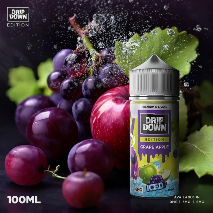 DRIP DOWN EDITION SERIES GRAPE APPLE 100ML