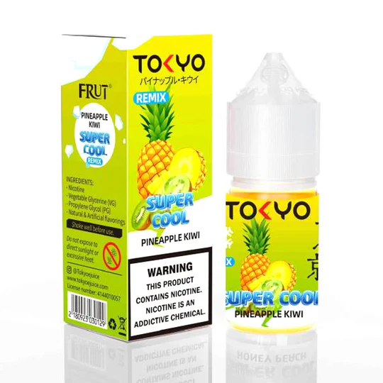 TOKYO SUPER COOL PINEAPPLE KIWI 30ML NIC SALT